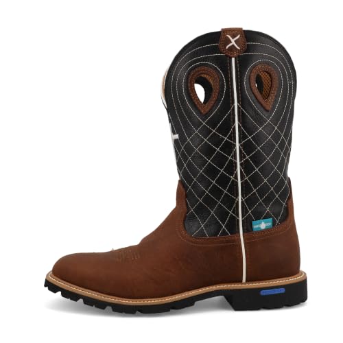 Image of Twisted X Mens 12 inch Pull on Tech X Western Boot