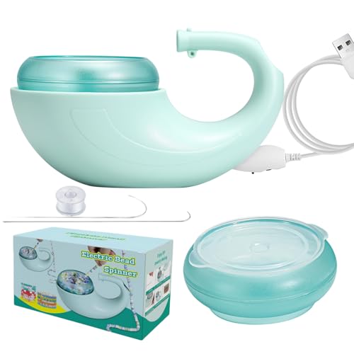 Máquina de collares y girador de cuentas automático para artesanías y joyería infantil