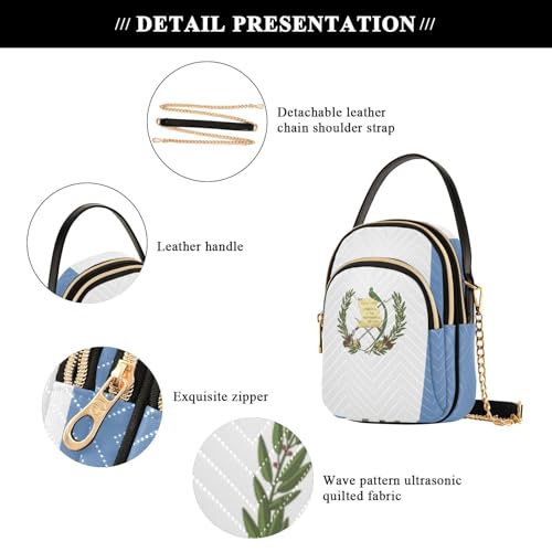 Image of Patriot Flag Cell Phone Purse Crossbody Handbag Durable Shoulder Bag Sturdy Travel Pouch