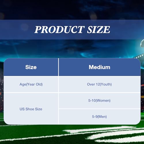 Suhine Softball or Baseball Sock and Belt Combo Set 3 Football Softball Socks with Belt for Youth & Adult Girls Boys3