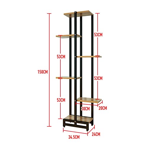 Support à fleurs en métal avec seaux porte-plantes intérieur - 2
