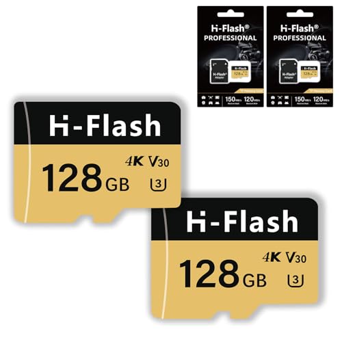 SDJ[hA_v^[A[J[hő150MB/sAA1 V30 U3 4K C10 TFJ[h ^ubg/gѓdb/J/J[I[fBI/Q[R\[p (128GB x2A128)