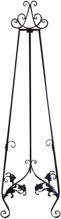 Oil Painting StandWedding Welcome Display StandIron Photo Frame BracketFloor Mounted Billboard Folding Easel(D)