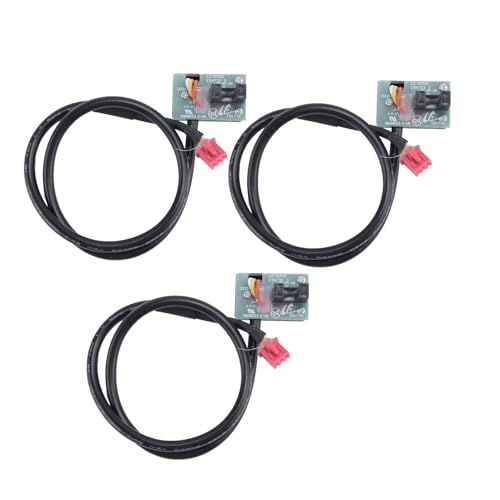 Wuden 3X Treadmill Speed Sensor Cable 3 Pin Light Sensor Tachometer Magnetic Induction Speed Sensor for Treadmill Spare Parts