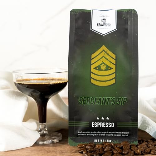 Brave Bean Coffee Company Sergeant's Sip Espresso Roast miniatura 4
