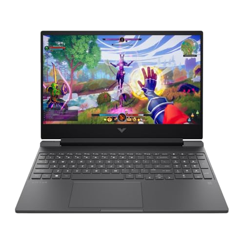 Image of HP - Victus 16.1 inch Gaming Laptop - AMD Ryzen 7-8845HS - 16GB DDR5 Memory - NVIDIA GeForce RTX 4070-512GB SSD - Mica Silver
