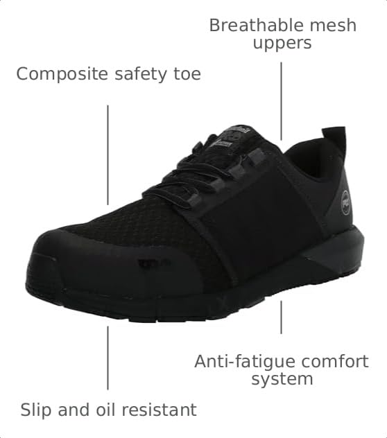 Image of Timberland PRO Men's Powertrain Sport Alloy-Toe EH Industrial & Construction Shoe