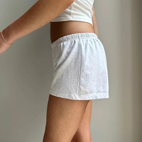 Comfy Pajama Shorts Women Low Rise Lounge Floral Elastic Waist Micro Boxers Shorts Cute Sleep (Pj) Bottoms2