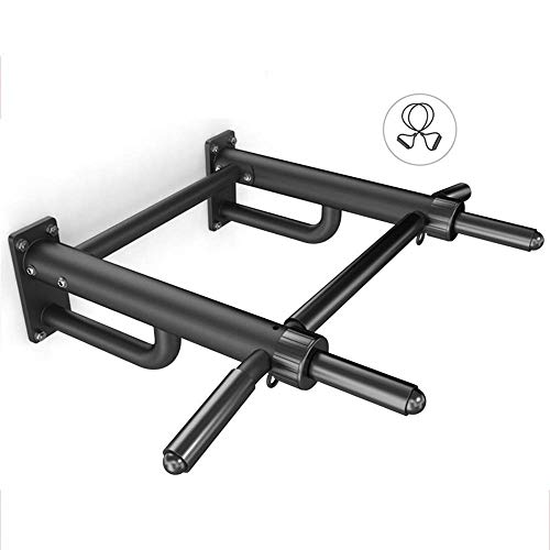 Schranksafes, Klimmzugstangen An der Wand montierte horizontale Fitnessstange, sicher und langlebig, mit Spannseil, kann 300 kg Laden