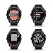 Garmin Fenix 8 51MM AMOLED Sapphire Premium Multisport GPS Smartwatch Carbon Gray DLC Titanium with Gray Silicone Band, Built-in LED Flashlight, Health & Fitness Smart Watch Bundle for Men & Women