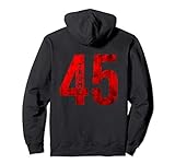 Donald Trump 45 Football Jersey Pro Trump Hoodie -BACK PRINT