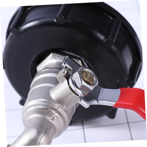Adaptador de válvula para tanque IBC resistente con conector DN50 5