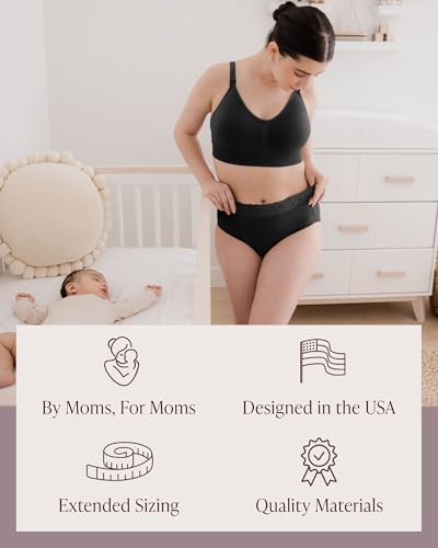 Image of High-Waisted Postpartum Underwear Pack | Dusty Hues