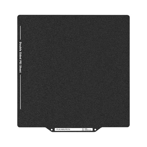 Plaque de construction PEI Neptune 4 double face mise à niveau, pour imprimante 3D, texturée noire, plate-forme PEI pour Elegoo Neptune 3/Pro, Neptune 4/Pro 235 x 235...
