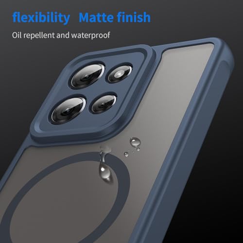Image of Compatible with Moto G Play 2025 Case Cover,Compatible with MagSafe,Anti-Fall,Compatible with Motorola Moto G Power 2025 / Moto G 5G (2025) XT2513V T2513-1 Cell Protective Phone Case Blue