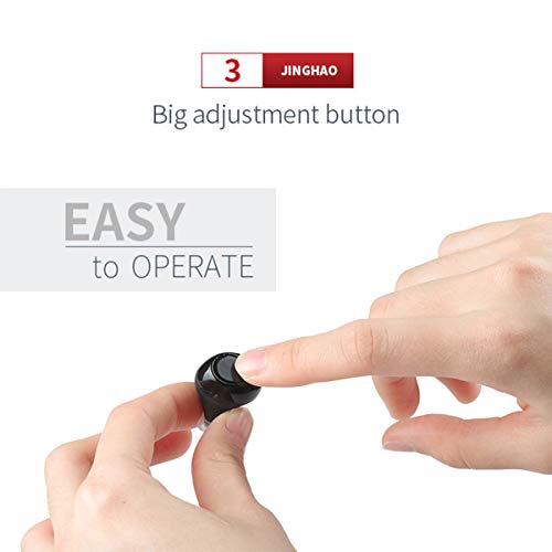 Jinghao Rechargeable Hearing Amplifier for Seniors,Easy Use for Elder,Portble Carrying with Charging Base,Two Packs for Left and Right Ear - Thumbnail 6