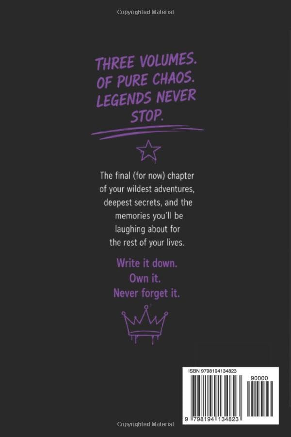 Hoodrat Stuff I Did With My Friends Volume 3: A Guided Journal For Unhinged Memories & Unapologetic Confessions image 3