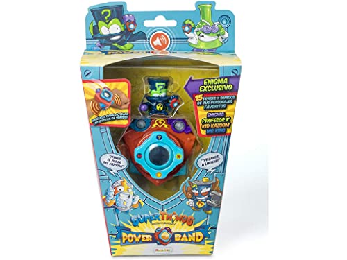 SUPERTHINGS - Power Band con Figura Enigma, Versi&oacute;n en Espa&ntilde;ol