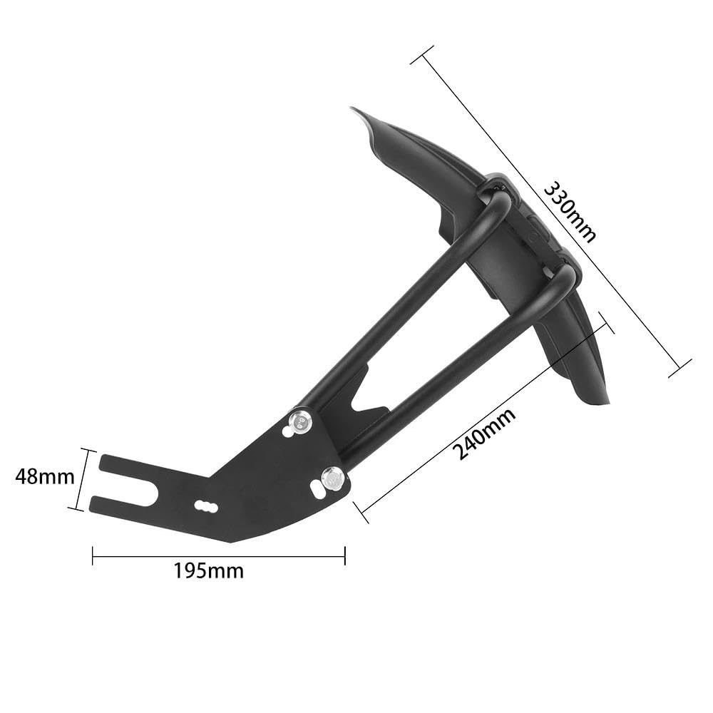 Moto Parafango Per CB650F CB650R CB650 R/F Moto Parafango Parafango Copertura Posteriore Tire Hugger Splash Guard Protector Parafango Estensore Posteriore