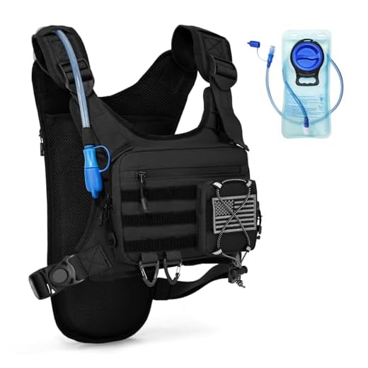Lightweight Hydration Vest with Water Bladder