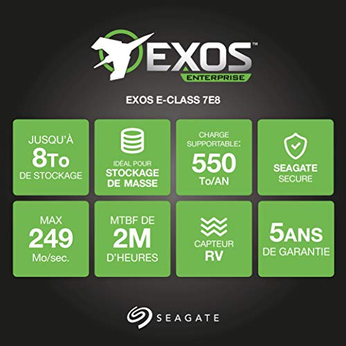 Image of Seagate Enterprise Capacity ST2000NM0045 2TB 7200RPM SAS 6.0 GB /S 128MB 512N Enterprise Hard Drive (Renewed)