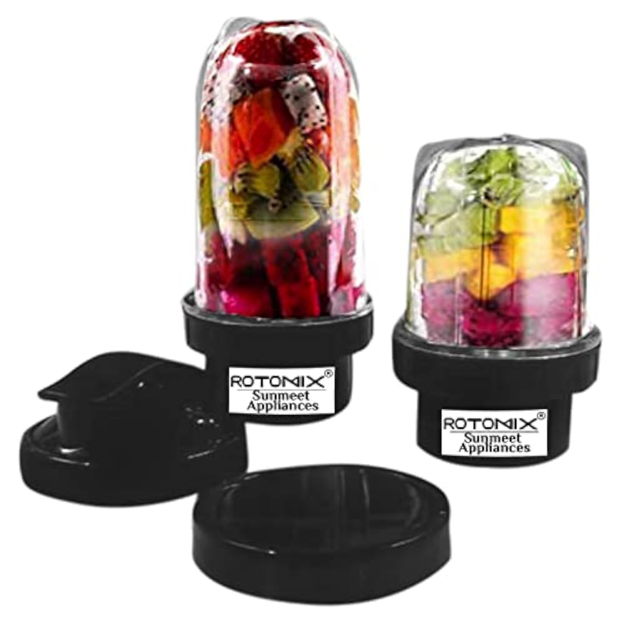 Bullet Jar for Mixer Grinder Combo of 2 Jar (530 ML, 350 ML)