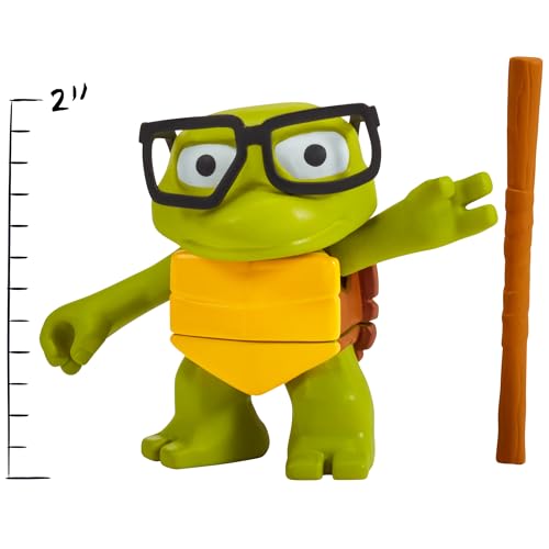 image for Teenage Mutant Ninja Turtles 83290 Turtle Tots Action Figure 2-Pack Fe