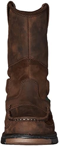 Georgia mens Athens Wellington Boot-m Georgia Steel Toe Work Boot, Brown, 11 US | Image 1