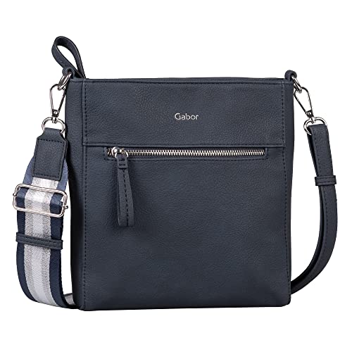 Gabor bags Silvia Damen Umhängetasche Crossbody Bag Klein Blau