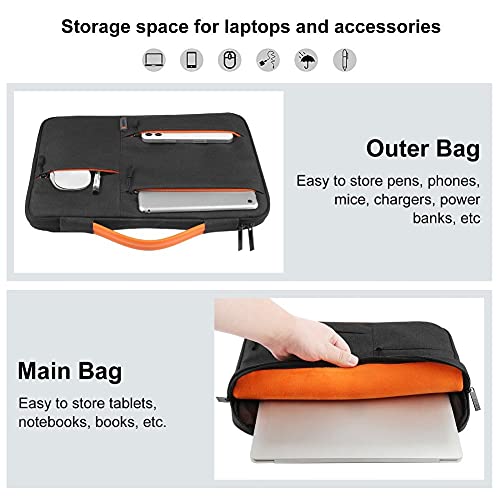KINDD KINDD Laptop Sleeve Case Cover Bag - 14 Inch Laptop Sleeve Case Tas voor Notebook Ultrabook Case - Image 7