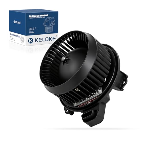 Image of KELOKE HVAC Blower Motor Fan Compatible with 2009-2019 Toyota Corolla, 2010-2016 Prius, 2012-2017 Prius V, with Fan Cage, Replace# 700249 87103-02210