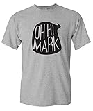 Oh Hi Mark Funny T-Shirt Sport Grey
