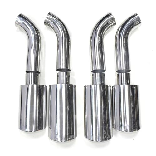 Tubo Escape Coche Punta Silenciador para Mercedes Benz Clase G W463 G63 Acero Inoxidable 304