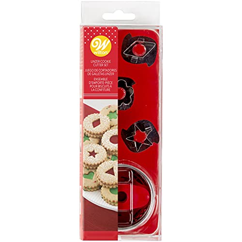 Linzer Cookie Cutter Set 7/Pkg-Round
