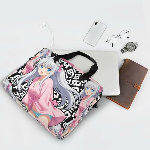 Funda portátil manga para laptop 15.6 pulgadas anime niña miniatura 7