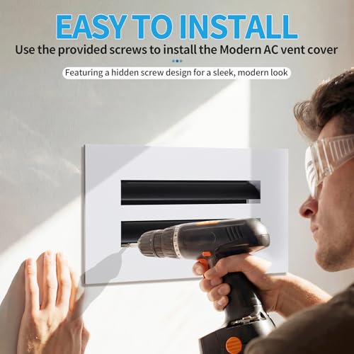 8x4 Modern AC Vent Cover, Decorative Air Vent Register Grille by Soknockk - Used condition - Image 4