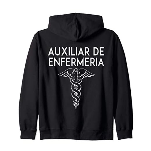 Función auxiliar de enfermeria, hospital personal médico Sudadera con Capucha