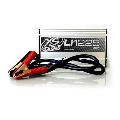 XS Power Li1225 12 Volt, 25 AMP Lithium Ion Car Battery Charger