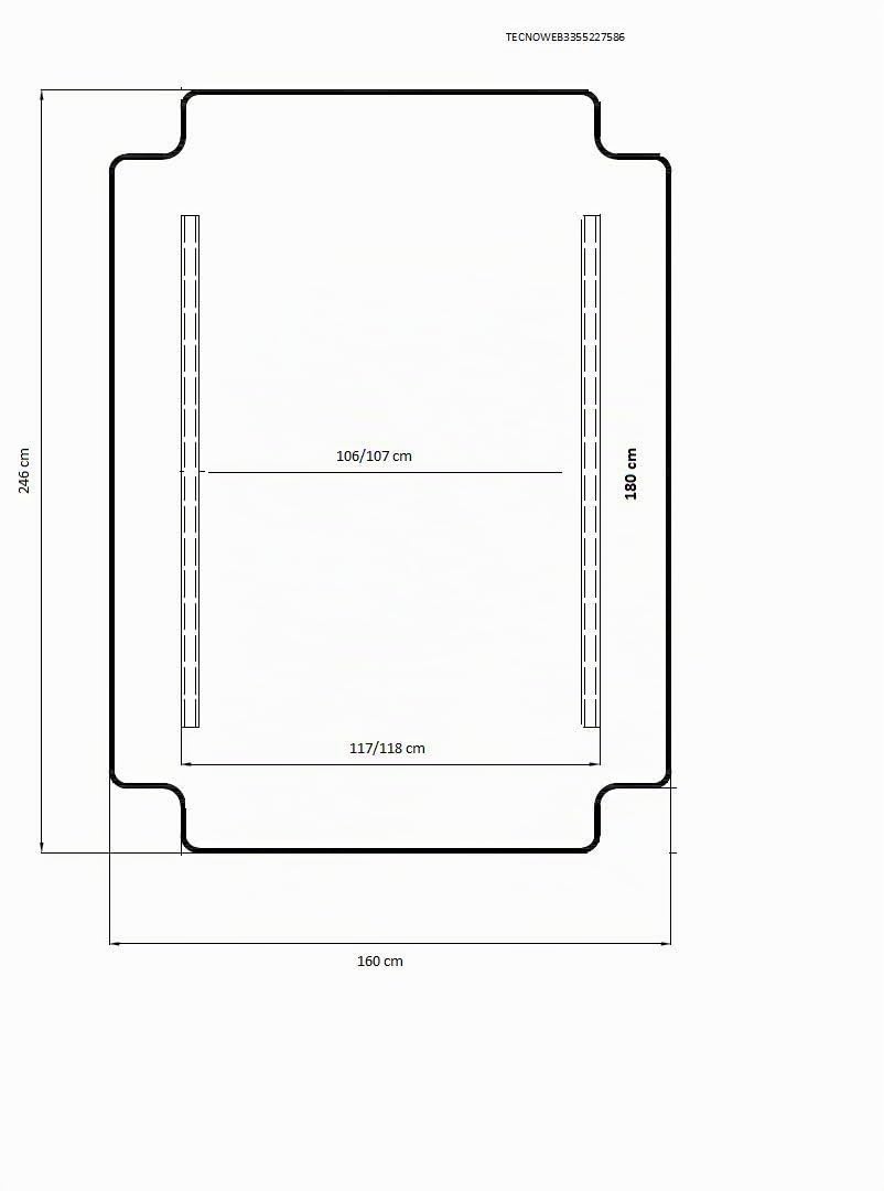 TECNOWEB Cuscini per Dondolo 4 Posti - Incluso nel Ricambio Anche Il tettuccio Coordinato - 100% Made in Italy - Ideale per Esterni (Giardini e Cortili) - Telaio Non Incluso