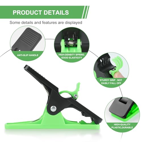 Cigar Clip - Multifunctional Cigar Holder for Golf Cart - 3pcs (Green, Black, Orange) - Image 4