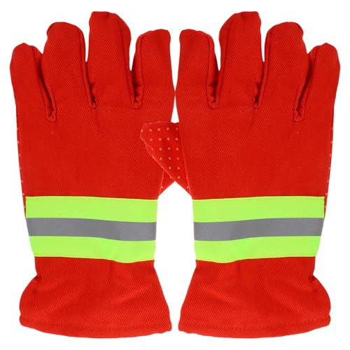 Guantes de protección para bombero transpirables y resistentes a incendios