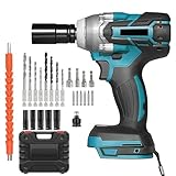 インパクトレンチ 充電式 電動 18v バッテリー対応 タイヤ 交換 車用 充電式 電動ドリル 電動ドライバー 小型 電動工具 無段変速 正逆転両用 過負荷保護 過熱保護