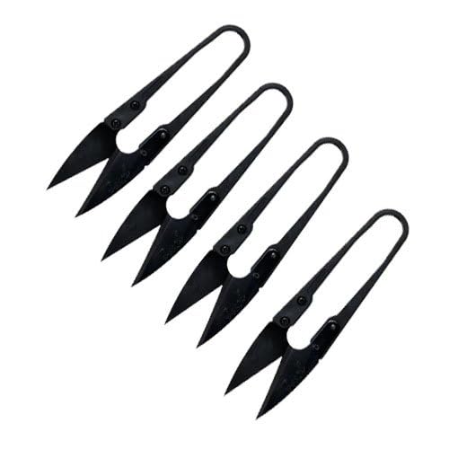 Image of Isomars Thread Cutter Black Grip Metal Set of 4