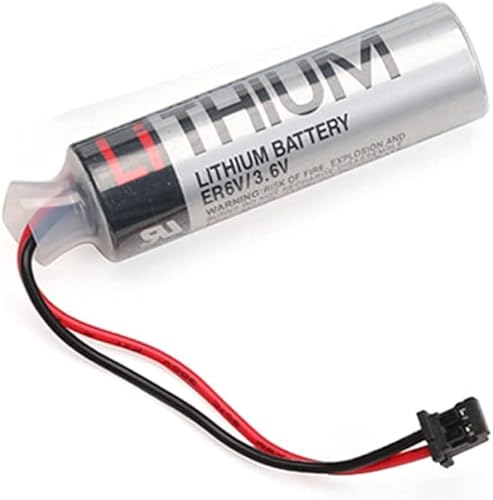 Miniatura 7 de (5-Pack) ER6V3.6V ER6VC119A119B PLC Batería no recargable para PLC M70 3.6V 2400mAh batería de litio con enchufe negro