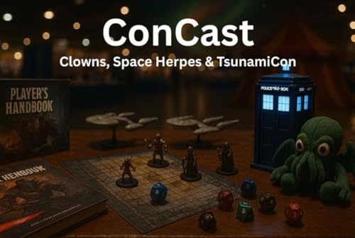 ConCast S3E28 — Clowns, Space Herpes & TsunamiCon