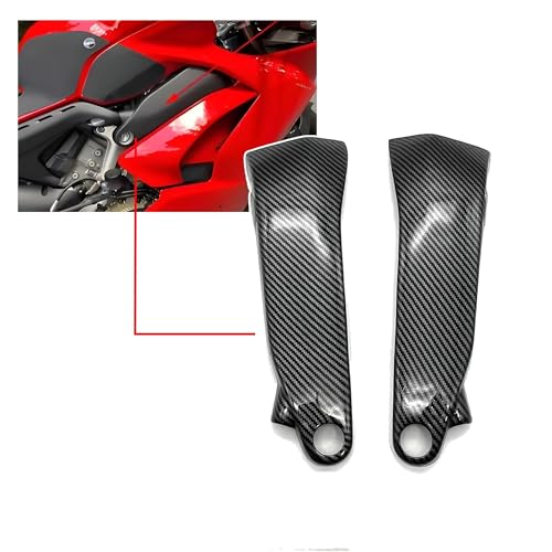 Couvercle de cadre carbone Panigale V4 : protège contre la chaleur - 2