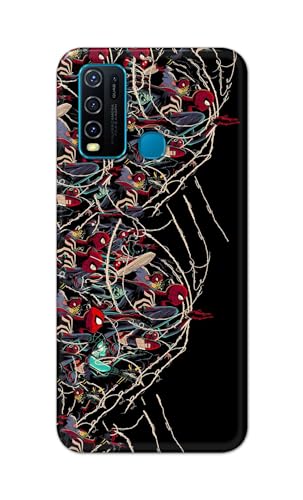 Image of PRINTFIDAA Printed Hard Back Cover Case for Vivo Y30 | Vivo Y50 Back Cover (Famous Cartoon Character) -112