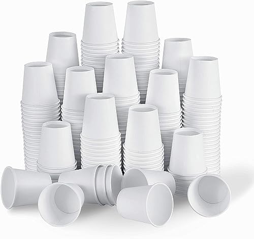 Brandon-super 300 Count Bathroom Cups 2 oz Mouthwash Cups Small Paper Cups Espresso Cups Disposable