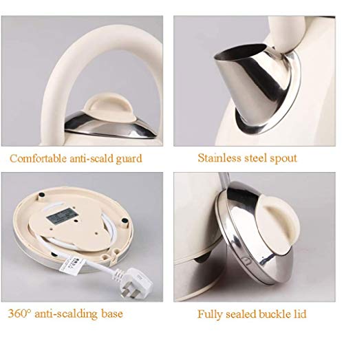 Zecken Wasserkocher Edelstahl, Kessel Edelstahl Wärmehalte Beiläufiges Täglich, Drinkwarae Wasser-Topf Kessel (Color… – Bild 3