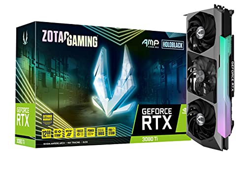 ZOTAC GAMING GeForce RTX 3080 Ti AMP Extreme Holo �O���t�B�b�N�X�J�[�h 12GB GDDR6X